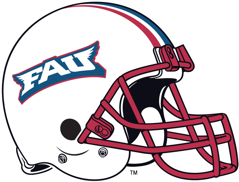 Florida Atlantic Owls 2005-Pres Helmet Logo vinyl decal